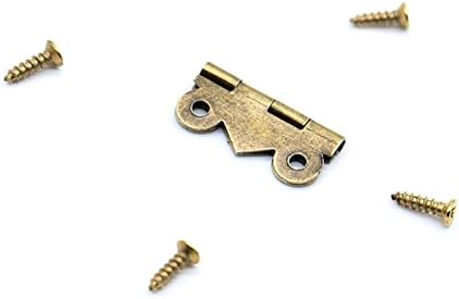30pcs 20mm x17mm bronzani zlatni srebrni šarki šarke ormara nakit šarke za hardver za namještaj