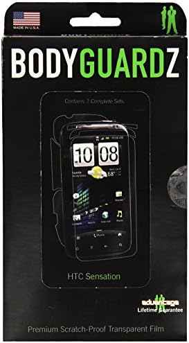 Telohraniteljska zaštita cijelog tijela za HTC Sensation - Maloprodajna ambalaža-Clear
