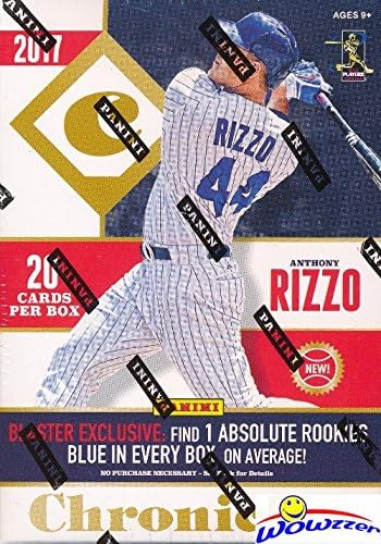 2017 Panini Hronicles bejzbol ekskluzivna tvornička zapečaćena maloprodajna kutija sa specijalnim plavim