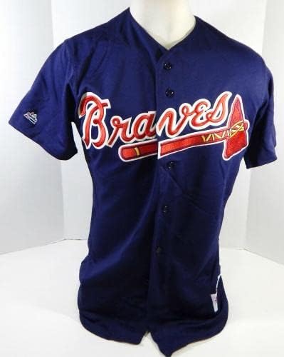1990-ih Atlanta Braves 90 Igra Izdana tajno dres za bacanje 6 DP21639 - Igra Polovni MLB dresovi