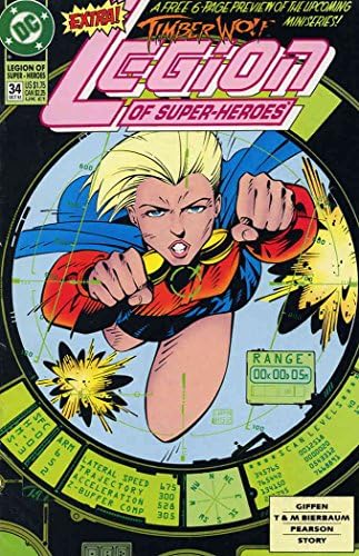 Legija Super heroja 34 VF / NM; DC strip