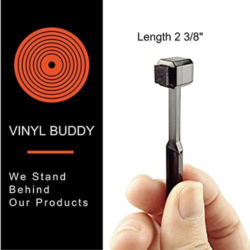 Vinyl Buddy - četkica za čišćenje stylus - Anti Static - karbonska vlakna - uklonite nečistoće i oživljavanje kvalitete zvuka