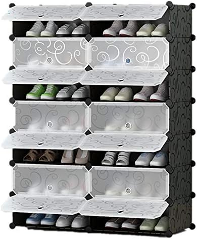 PMH prenosivi stalak za spremanje obuće, sistem za pohranu cipela sa vratima, modularni regalni ormar za