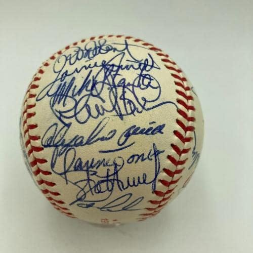 1992. Atlanta Braves NL Champs tim potpisao je službeni svjetski serija Baseball JSA COA - autogramirani