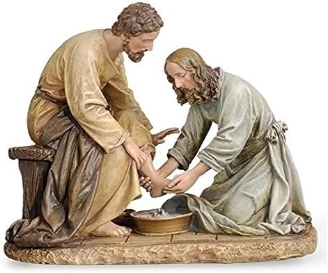 Isus pere noge učenika Josphs Studio 45615