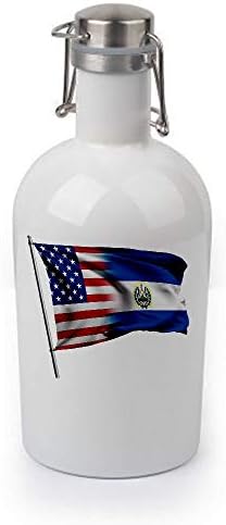 Exprestbest 64oz Grobler - zastava El Salvador - Mnoge opcije