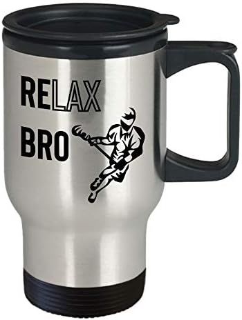 Lacrosse Coffee Travel Mug Best Funny Jedinstvena lagana osoba Čaj sa savršenom idejom za muškarce