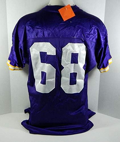 1999 Minnesota Vikings Mike Morris 68 Igra Izdana ljubičasta dres - Neincign NFL igra rabljeni dresovi