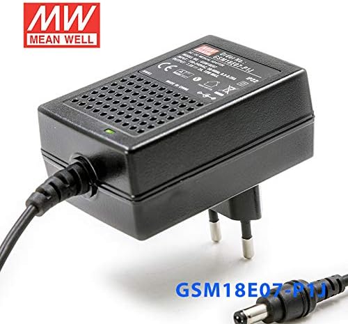 Meanwell GSM18E07-P1J vanjski adapter za napajanje -15W 7,5v 2a