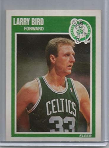 1989-90 Fleer 8 Larry Bird Celtics NBA košarkaška karta NM-MT