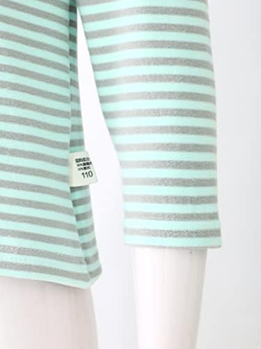 Loyan Kids Boys 'Girls' Fleece obložene termalne košulje nacrta majica dugih rukava majica s dugim rukavima