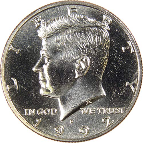 1992. P Kennedy Poluar Buckirculirana država Mint 50C Kopčani američki novčić