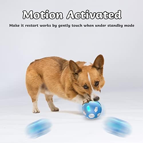 Bentopal interaktivna igračka pasa opaka lopta za unutarnje mačke / pse s pokretnim aktiviranim / USB punjivim