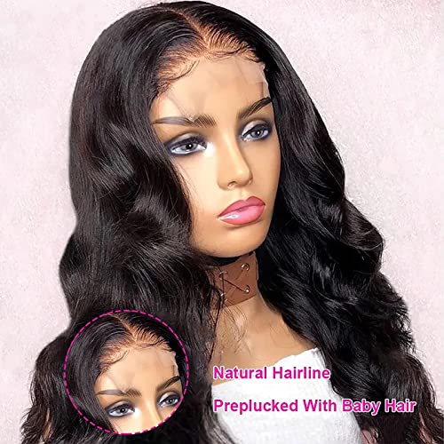 Newyooou Cady Wave Front Perike Ljudska kosa za crne žene 4x4 čipka za zatvaranje perike Ljudska kosa Prethodna