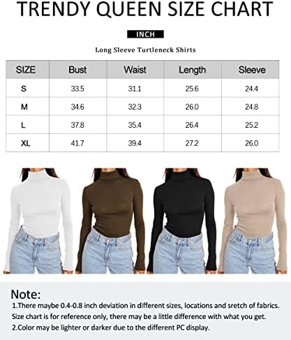 Trendy Queen ženske košulje dugih rukava Jesen Moda 2022 Osnovni sloj Slim Fit Mekani termički donji rublje