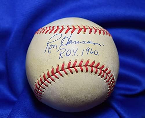 Ron Hansen Roy 1960 Tri Star Coa Autograph American League Oal potpisan bejzbol