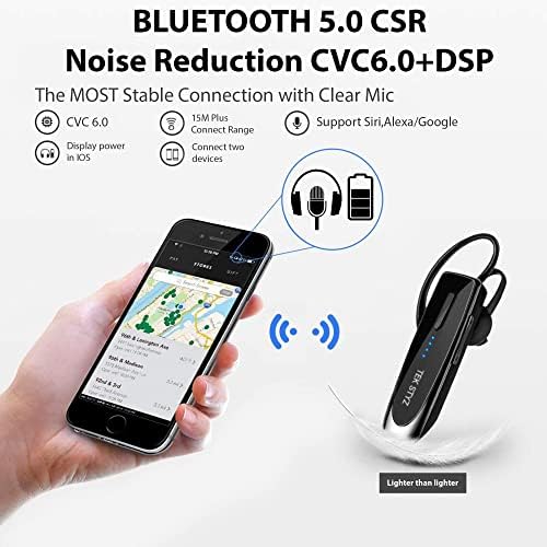 Tek Styz slušalice kompatibilne sa vivo x70 Pro u ear Bluetooth 5.0 bežični slušalica, IPX3 vodootporni, dvostruki mikrofoni, smanjenje buke