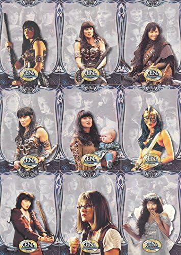 Xena Warrior Princess Beauty & Brawn 2002 Rittenhouse Kompletna osnovna kartica od 72