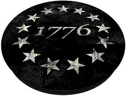 13 Star zastava Betsy Ross uznemirena američka zastava 1776 Popsockets zamjenjivi popgrip