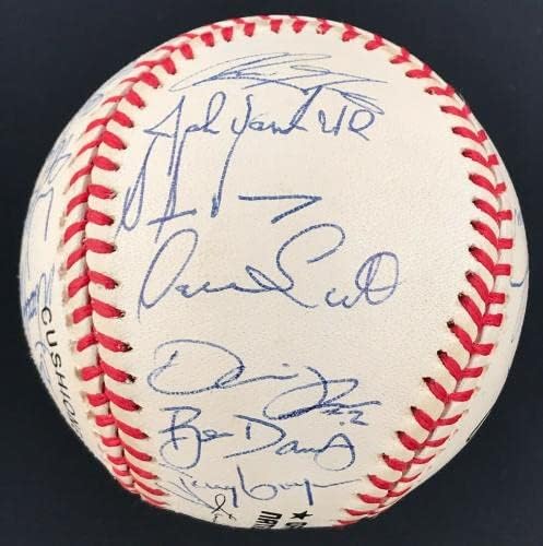 1999. San Diego Padres tim potpisao je na Potpise T. Gwynn / T. Hoffman - autogramirani bejzbol