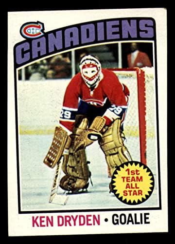Hockey NHL 1976-77 gornja polovina 200 ken Dryden Ex Odlični kanadi