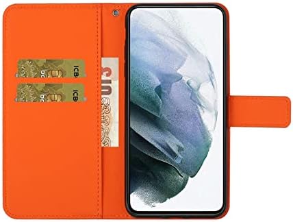 COTDINFOR kompatibilan sa futrolom za iPhone 14 Plus sa držačem kartice kožna Flip Folio futrola Retro utiskivanje