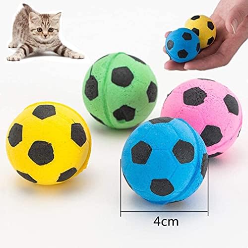 ADS Chew Toy PET mekani svijetla boja pjene nogometne igračke za nogometne kuglične kuglice, bez buke BESPLATNE