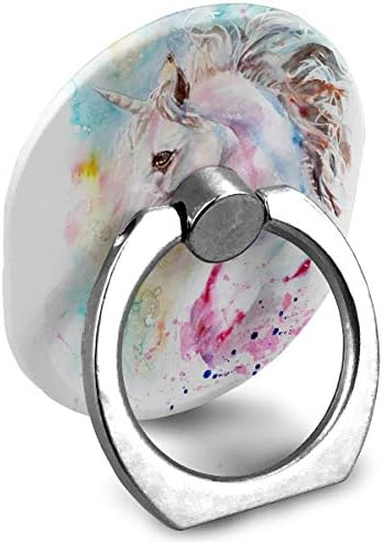Držač prstena jednorog akvarel kišnica Rainbow zvona Podesiva 360 ° Držač za rotaciju za iPad, Kindle, Telefon