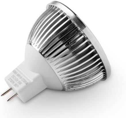 UL LED MR16 GU5.3 Spotlight 3000k toplo Bijela 12v 5W 450lm 50 W ekvivalent 80 stepeni ugao snopa 50kom