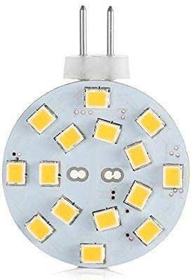 Makergroup 12V G4 LED sijalica 3W Bi-Pin LED okrugla Wafer disk sijalica 20-30 W ekvivalentna dnevna svjetlost