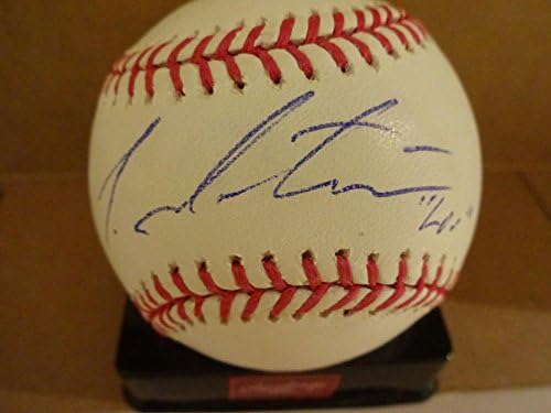 Lou Montanez Baltimore Orioles / Cubs potpisali su autogramirani bejzbol W / COA