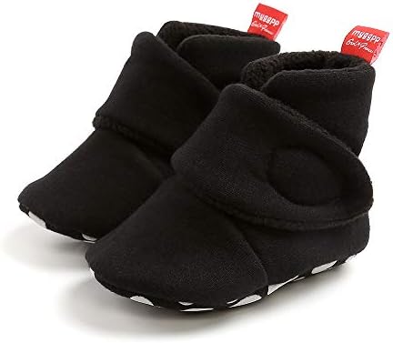 DJEBO FLEECE Pločiće novorođenče tople papuče Ugodne zimske čizme čarapa cipela za dječje krevetić s nekim
