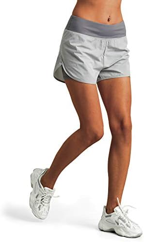 M Moteepi ženske kratke hlače sa visokim strukom s linijskim atletskim sportskim kratkim hlačama s džepovima