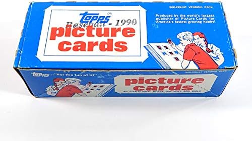 1990. gornje bajbol kartice neotvorene prodajne kutije od 500 kartica