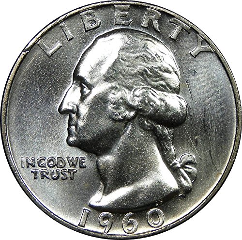 1960 - Američka četvrtina od 90% srebrna kovanica, 1/4 sjajno neobična stanja metvice