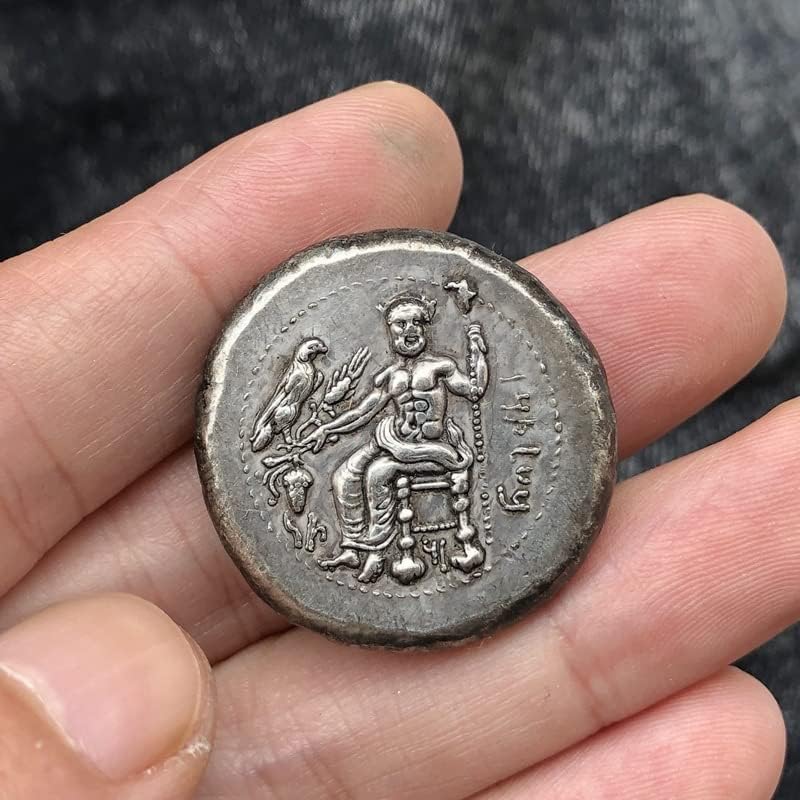 Grčki novčići mesingani srebrni antički obrtni obrtni kovanice Nepravilne veličine tipa 42