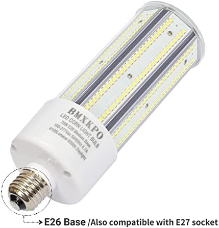BMXKPO 2 paket LED žarulja za kukuruz, E26 Srednja bazna lampa, 6000k Daylight White, 70w LED zamjena HID